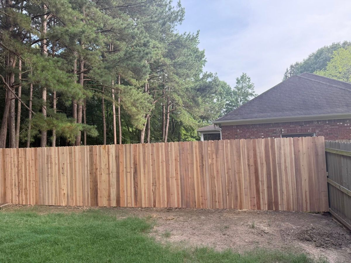 Fence Installation for Frontline Fencing LLC in Hernando, MS