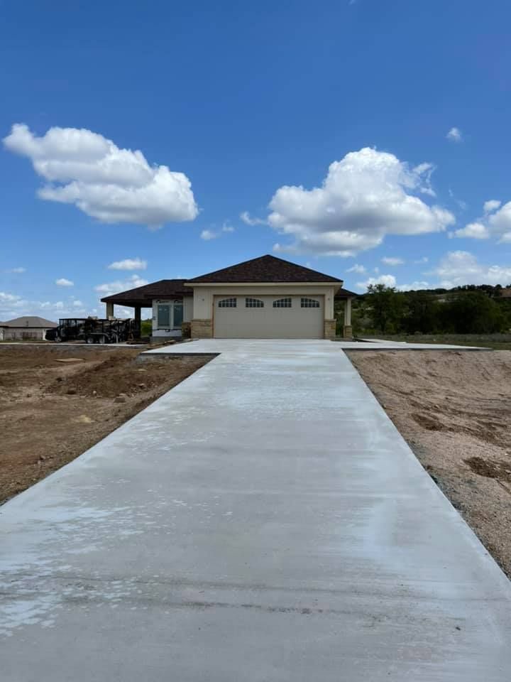 Driveway Design & Build for Jay-T Construction in Burnet, TX
