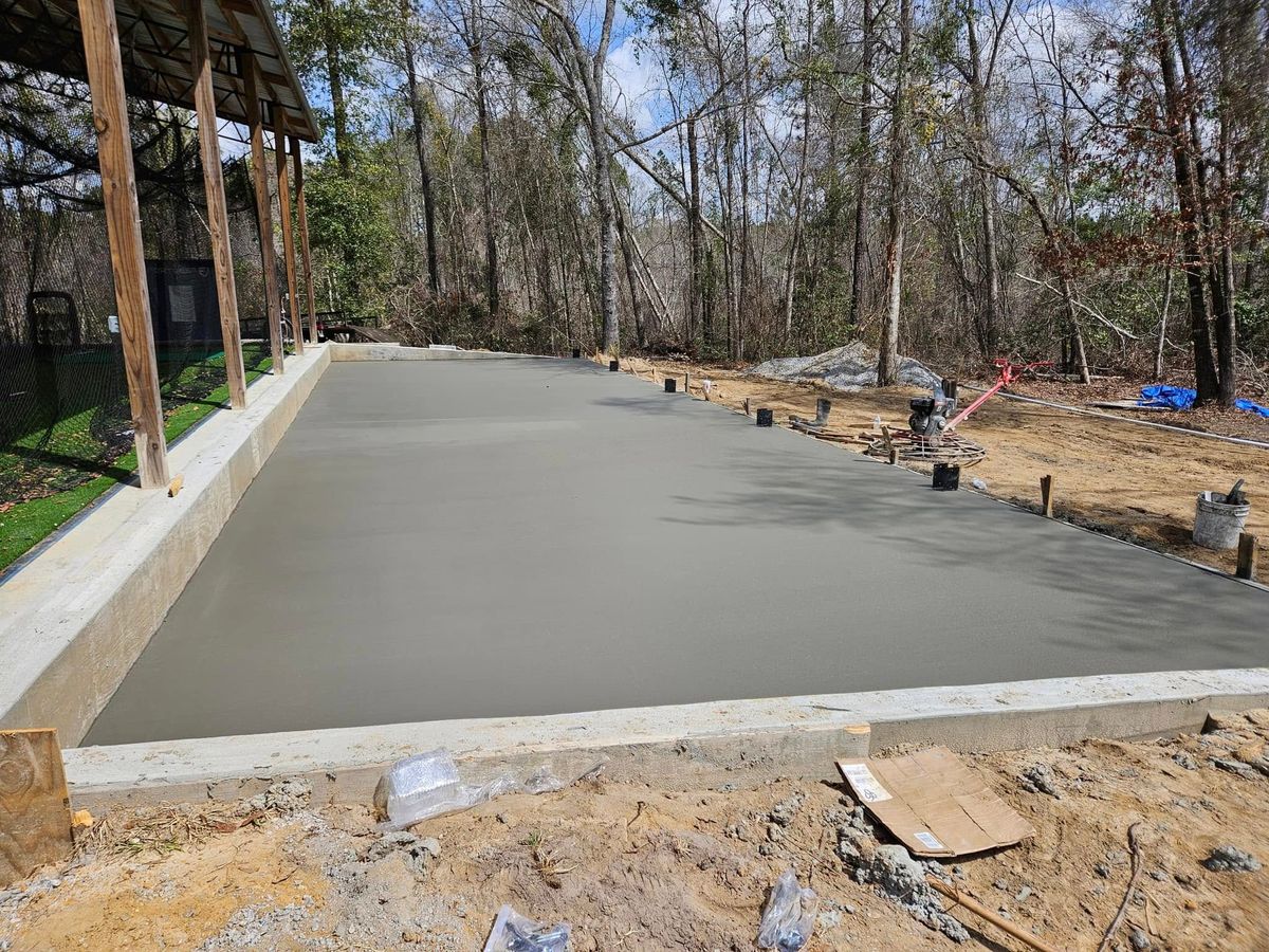 Patio Design & Installation for Quality Flatwork & Concrete Construction in Dublin, GA