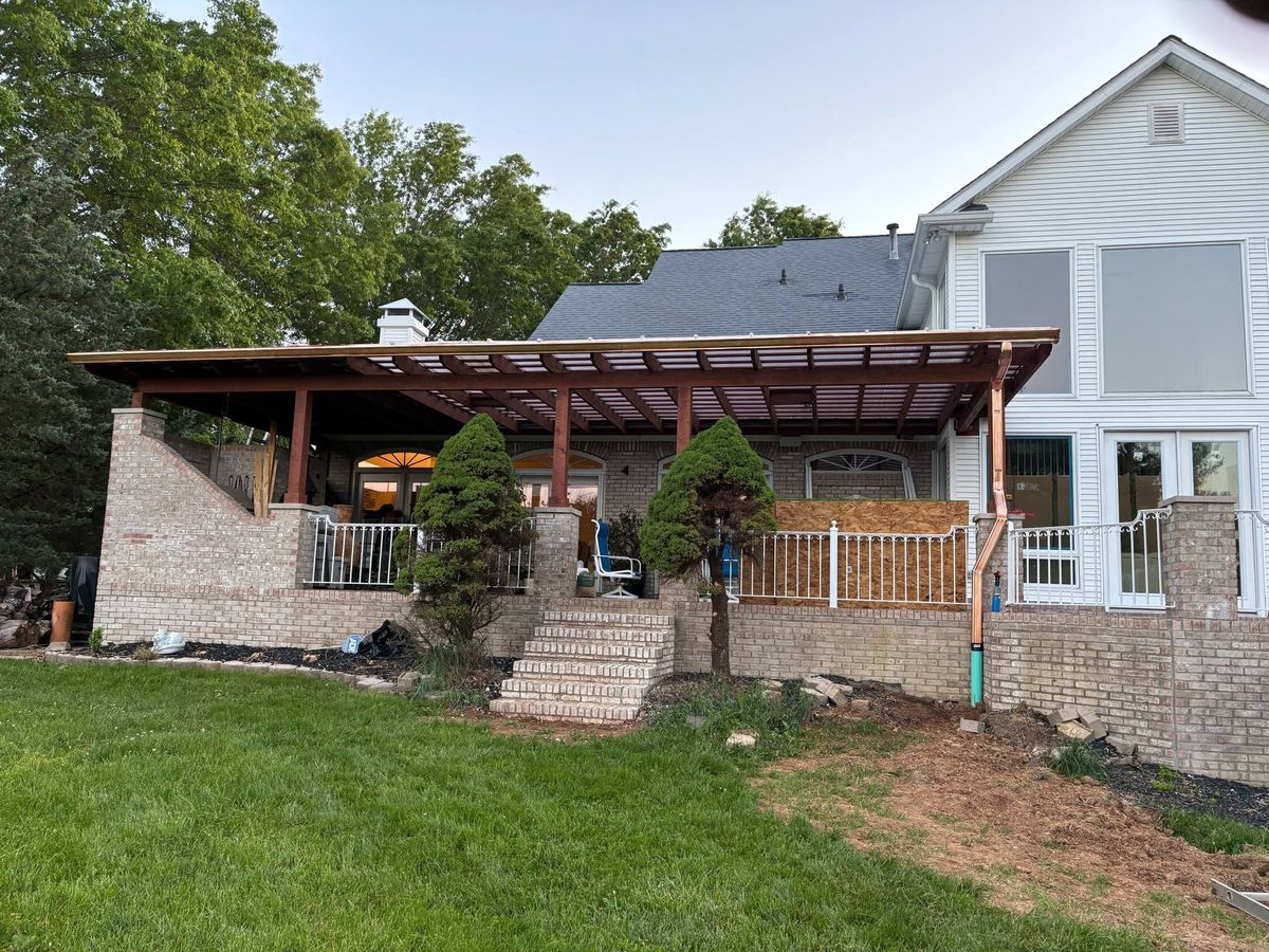 Pergolas for KY Gutter Pro & Specialty Roofing Systems in Monticello, KY