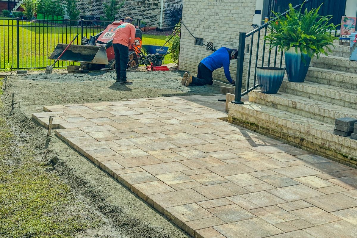 Patio Design & Construction for Nature Tones Landscaping & Hardscaping in Hampstead, NC