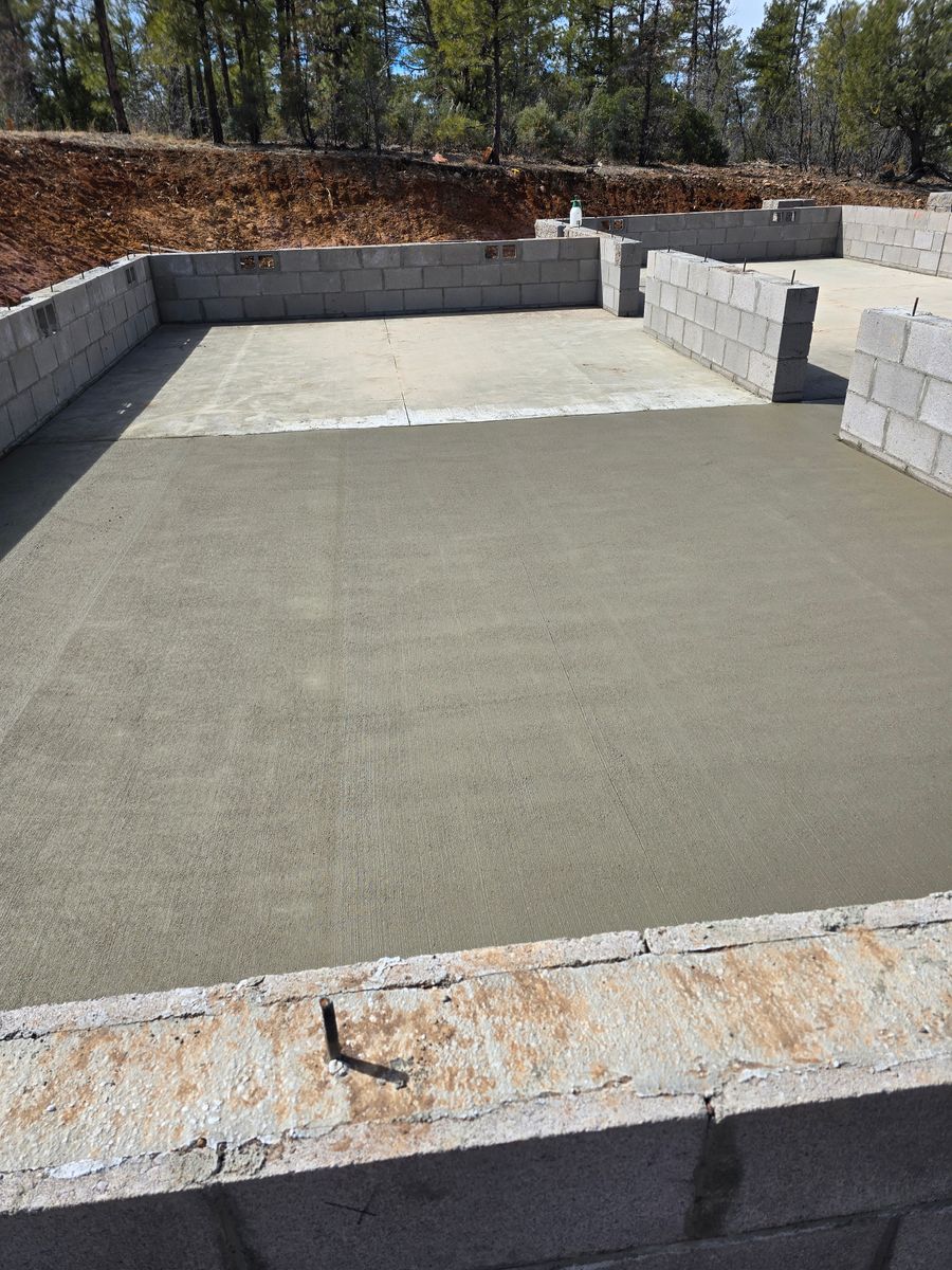 Concrete Foundations for Diamond Dust Concrete in Show Low, AZ