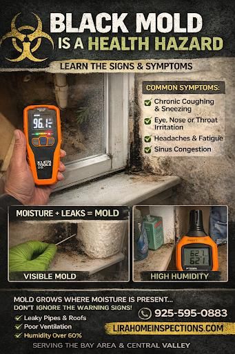 Mold Inspections for Lira Home Inspections in Concord, CA