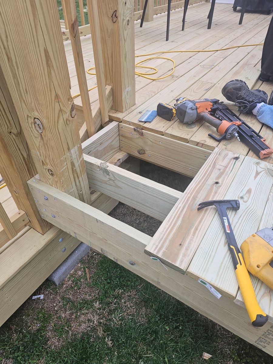 Decking for A&D Home Improvements in Cleveland, TN