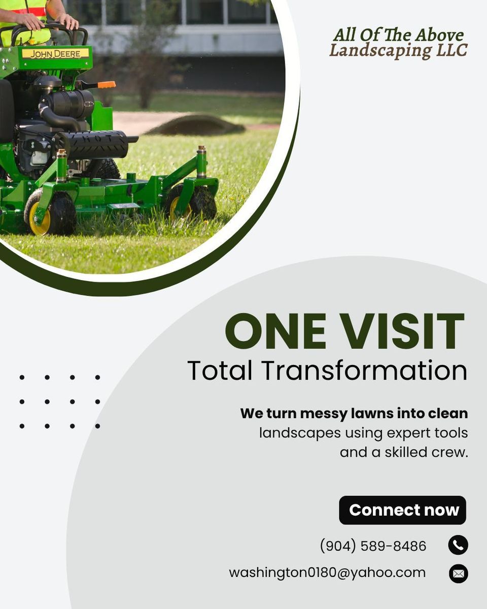 Shrub Trimming for All of the Above Landscaping in Orange Park, FL