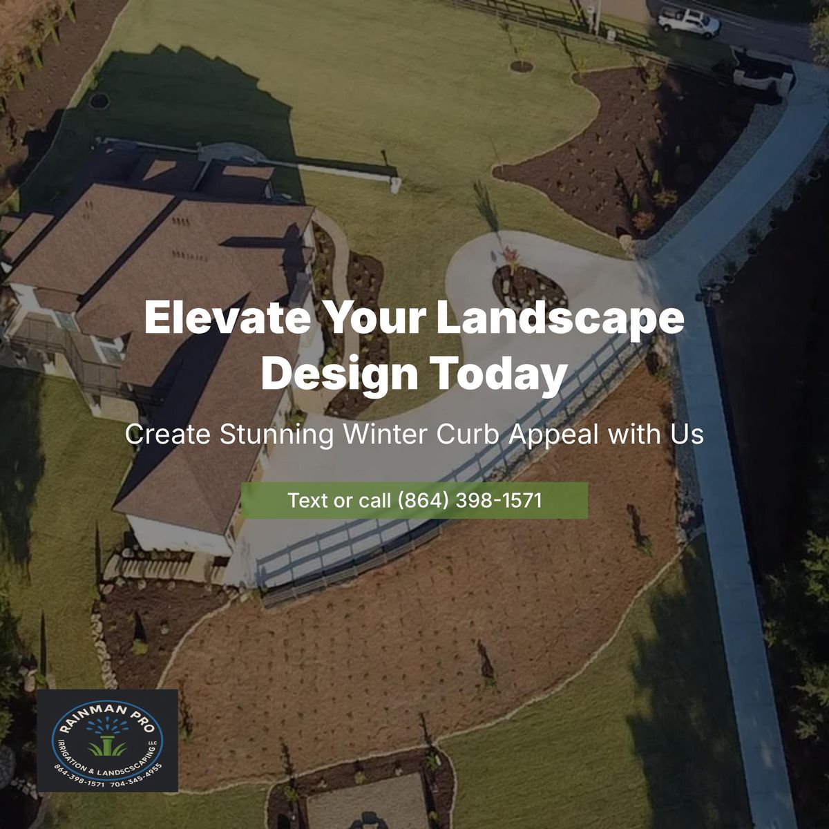 Landscaping for Rainman Pro Irrigation and Landscape LLC in Rock Hill, SC