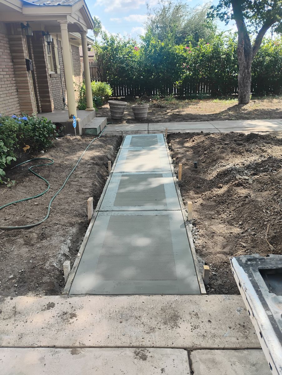 Concrete for Superior Painting and Metal Solutions in Edinburg, TX