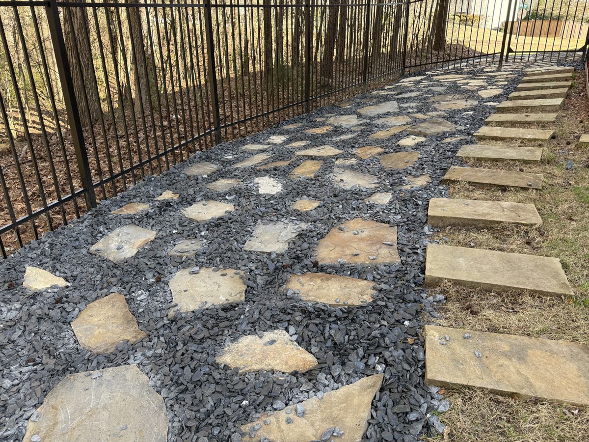 Hardscaping for Tri-P Services in Athens, GA