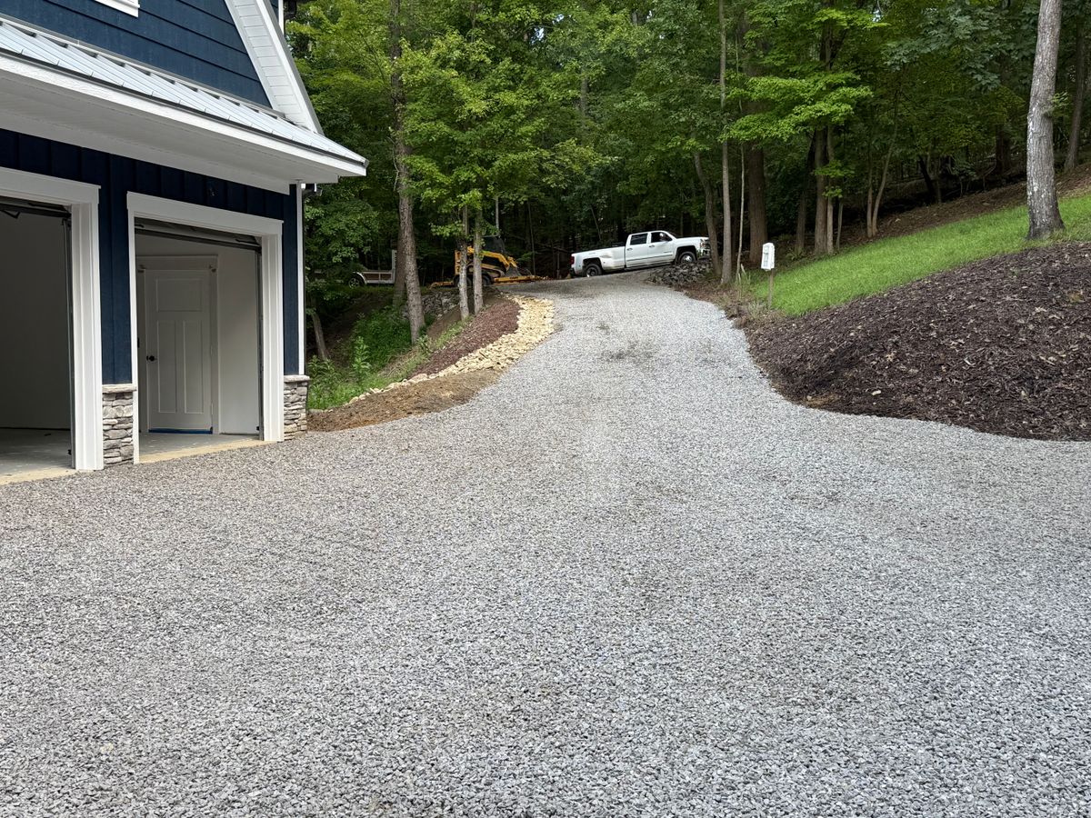 Land Grading for CST Dirt Solutions in Rowan, NC