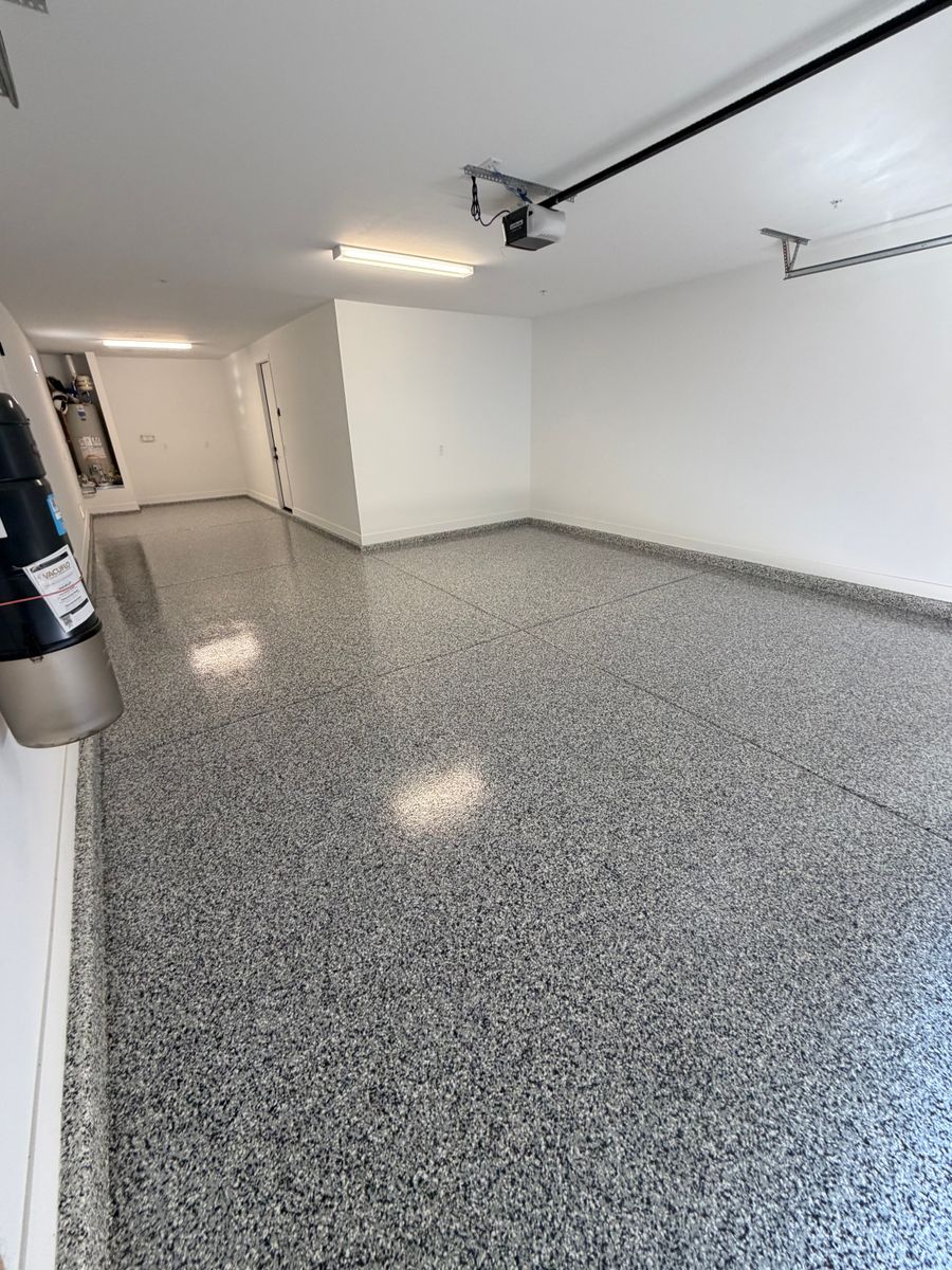 Epoxy Garage Coatings for PRYME EPOXY LLC in Mayer, AZ