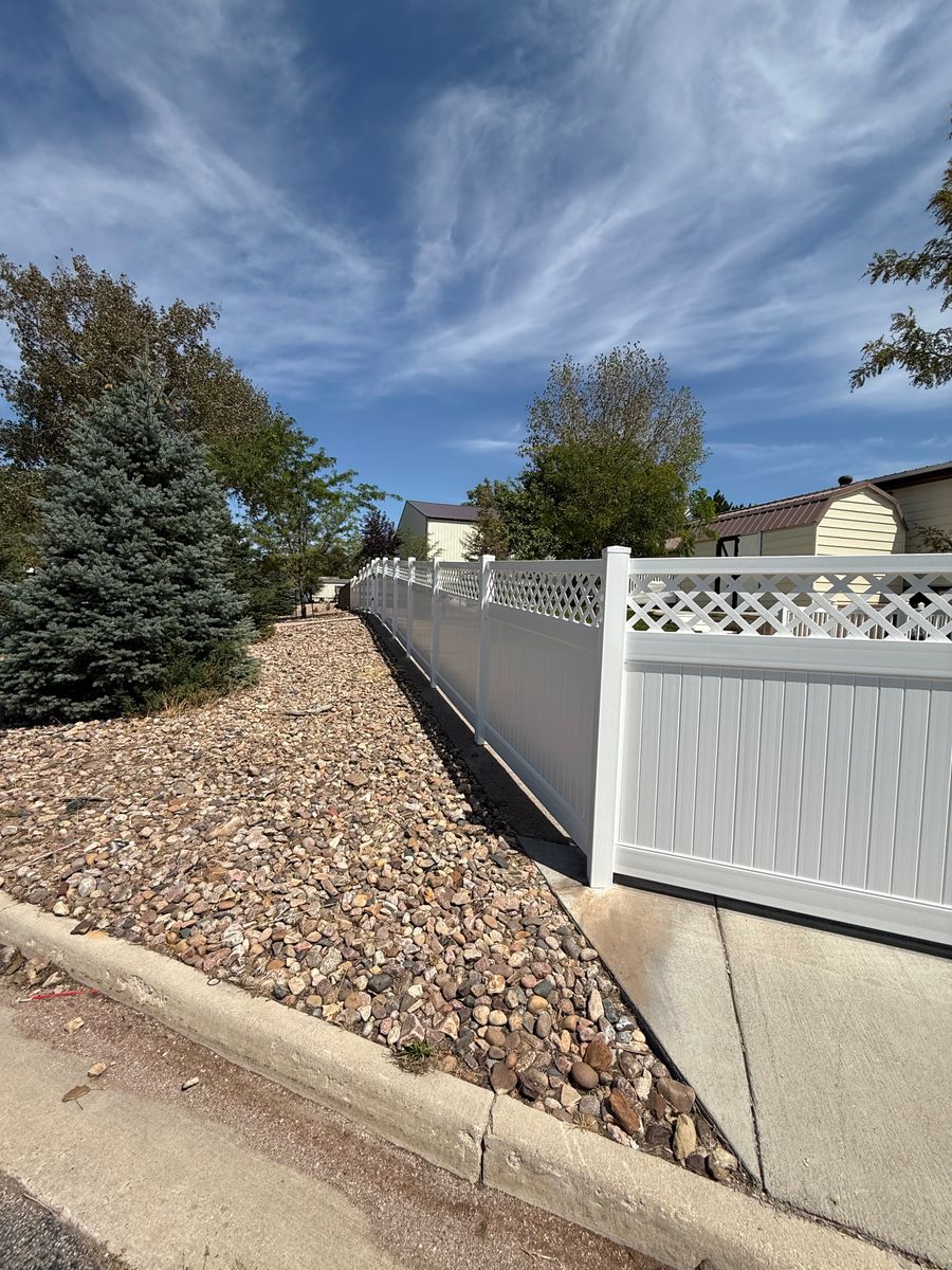 Fence Installation for DS Industries in Gillette, WY