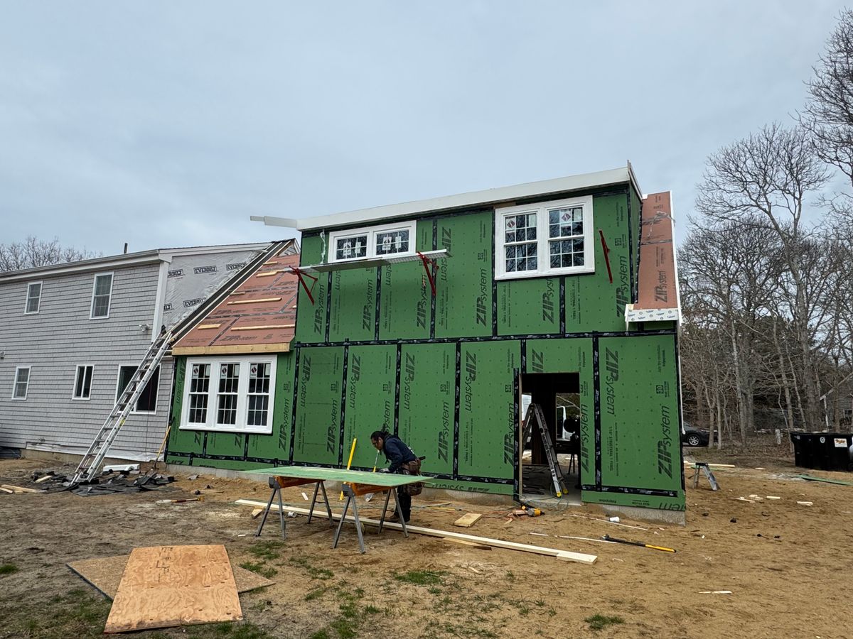 Deck Construction for Belfort Builders in Kingston, MA