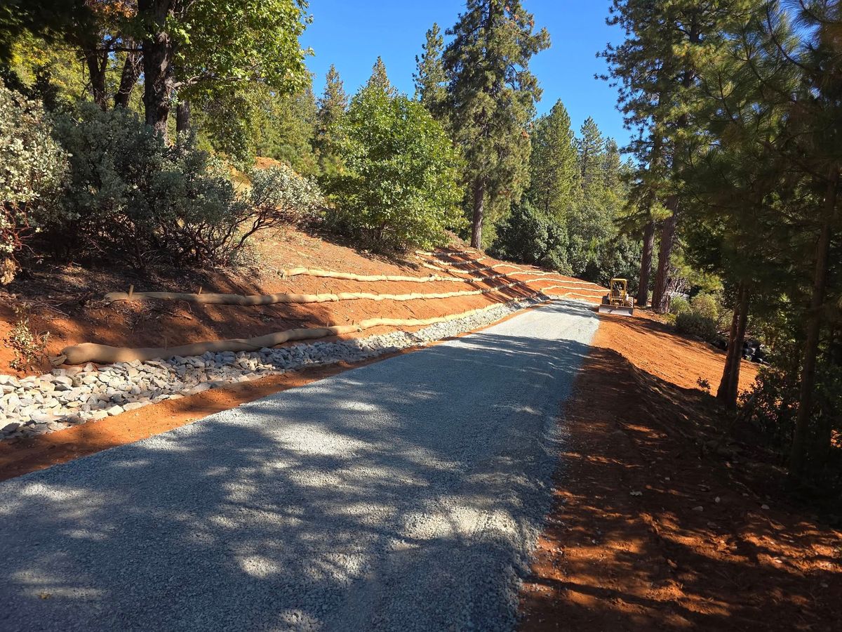 Grading for Amador Engineering Inc. in Acampo, CA