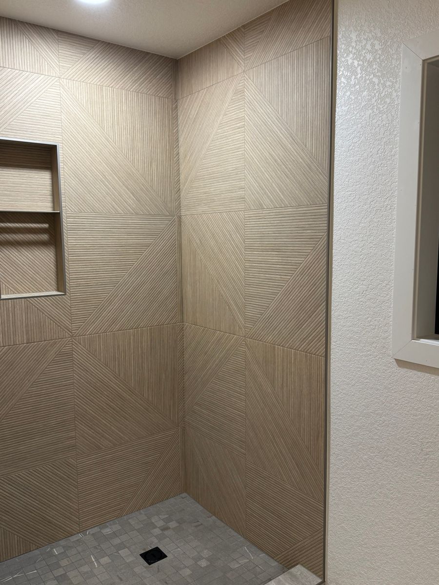 Bathroom Tiling for Dakota Tile & Stone in Belle Fourche, SD