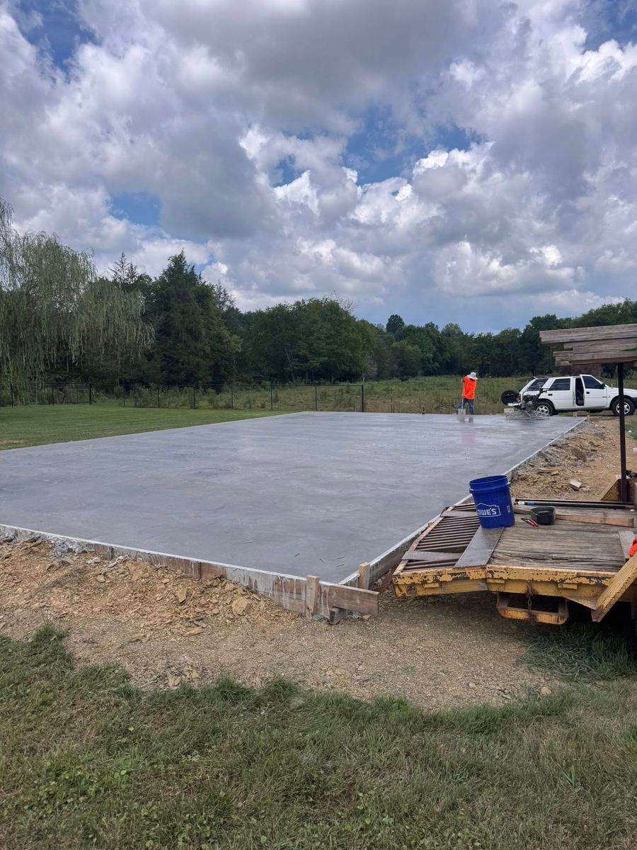 Concrete Slab Construction for All Service Concrete in New Market, TN