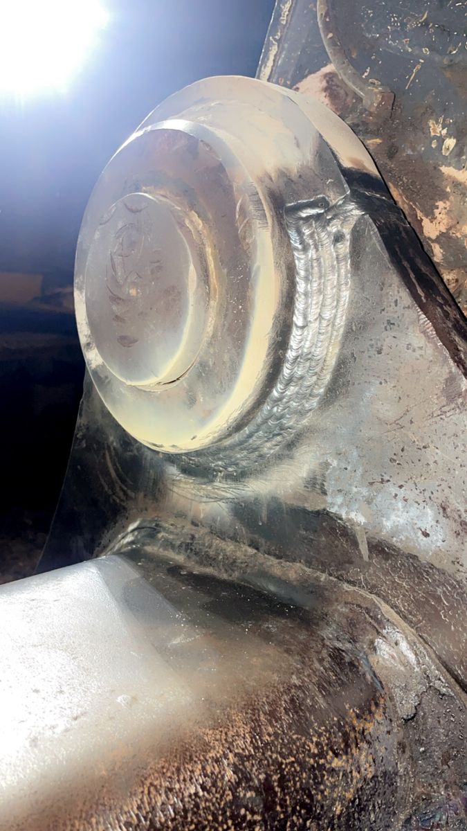 Heavy Equipment Repair and Line-boring for Wright's Fabrication in Huntsville, AR