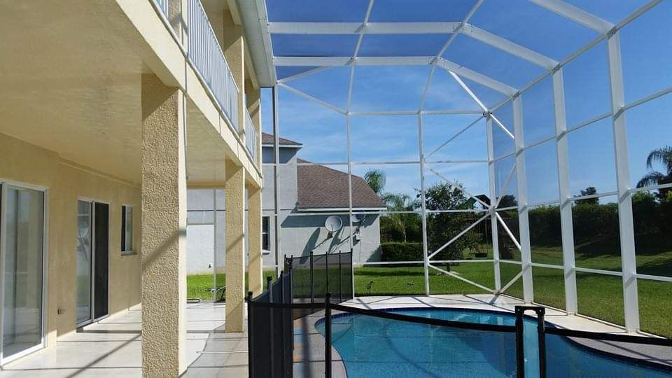 Pool Deck and Pool Cage Cleaning for BLUE STREAM ROOF CLEANING & PRESSURE WASHING  in Tampa, FL