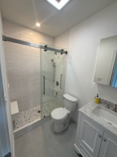 Bathroom renovations for Bassett Construction LLC in Groveland, MA