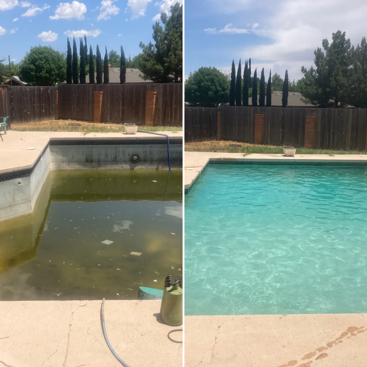 Green to Clean for Pool Serv Pro in Addison, TX