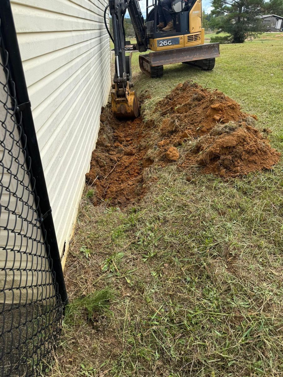 Skid Steer Work for Greenwood Lawn & Landscaping LLC in Talladega, Alabama