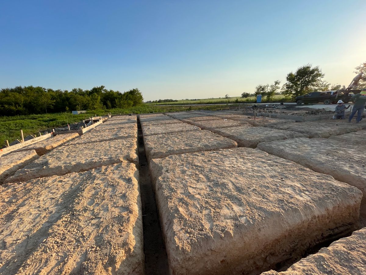 Trenching for JJL Excavating LLC in Georgetown, TX