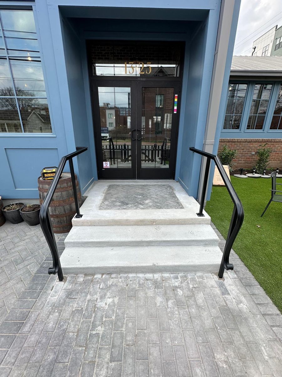 Commercial railings for Dog Town Welding and Fabrication in Portland,  TN