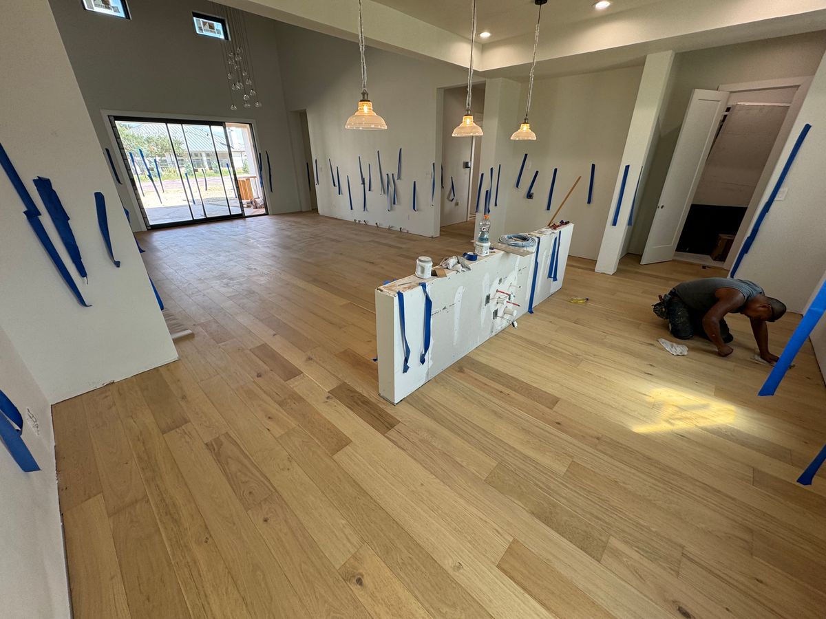 Wood Floor Installation for Luxury Flooring in San Antonio, TX