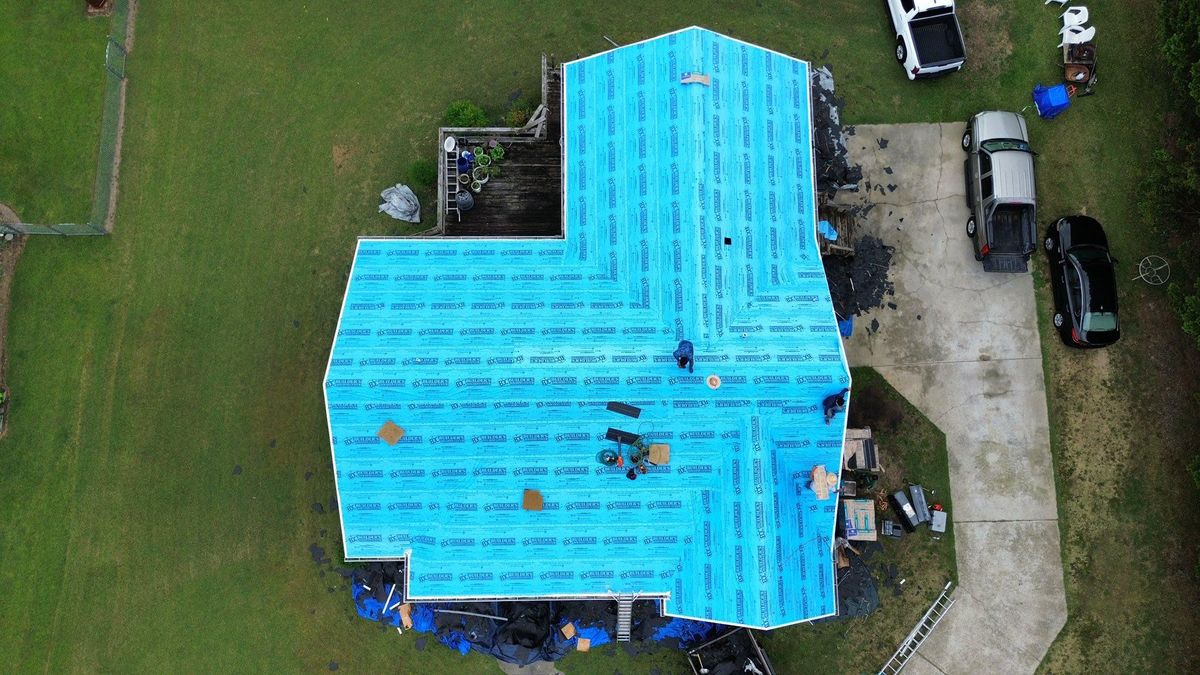 Roofing Installation for Kenneth Mills Roofing & Restoration in Morehead City, NC