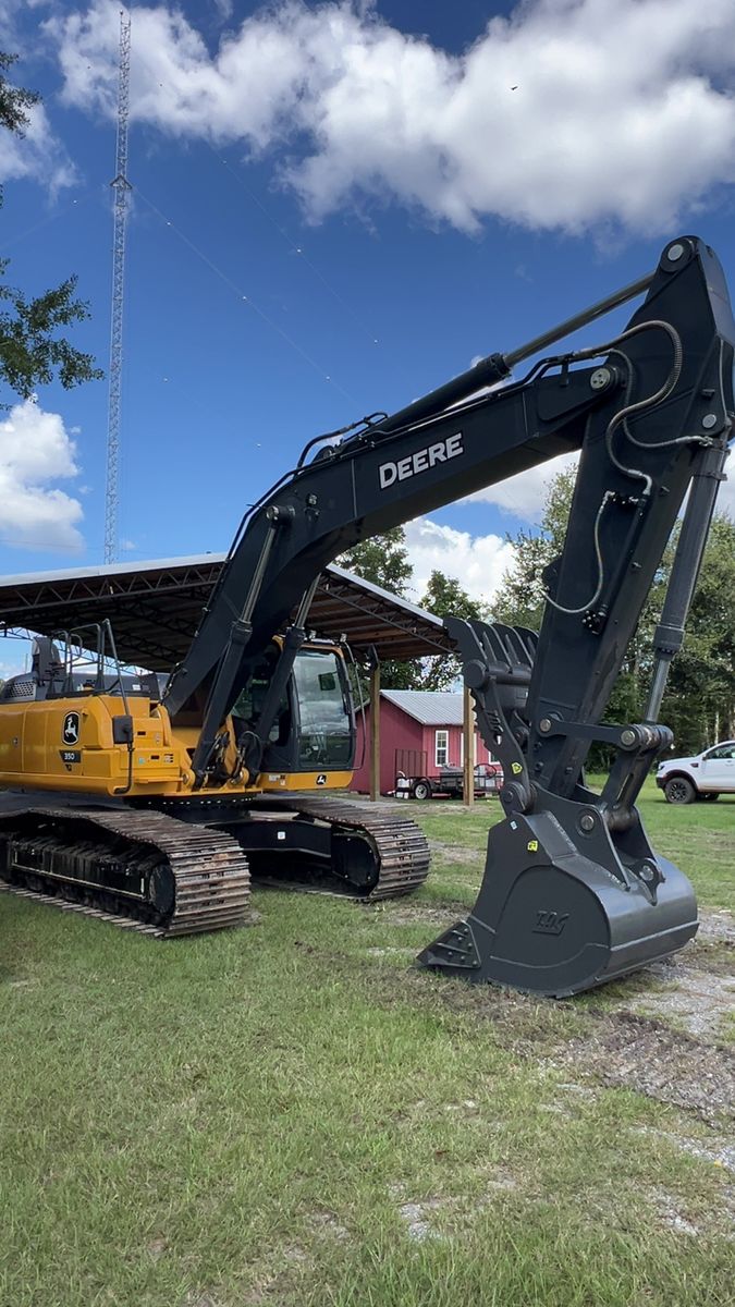 Excavation for Bay Hill Development in Nahunta, GA