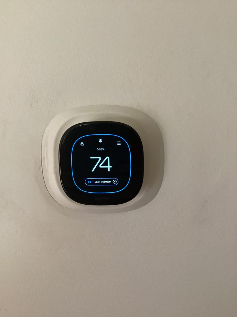 Thermostat Installation and Programming for Comfort 101 in Clinton, NC
