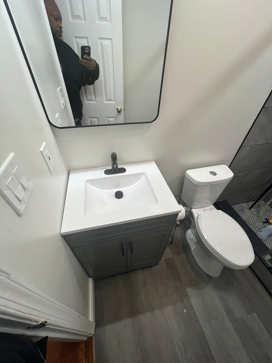 Bathroom Renovation for ABH Services in Bowie, MD