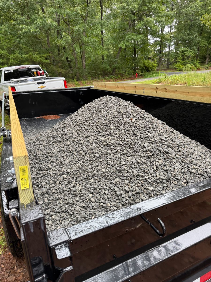 Gravel Services for T Crane Grading LLC in Clarkesville, GA