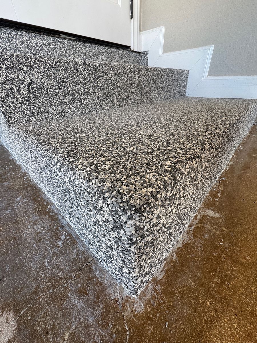 Commercial Overlays for TEX STONE Resin & Epoxy Coatings in Schertz, TX