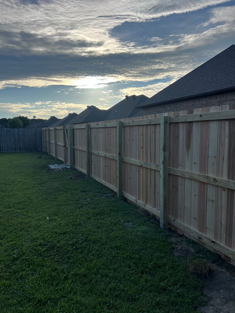 Fence Installation for KBM Fencing & More in Paragould, AR