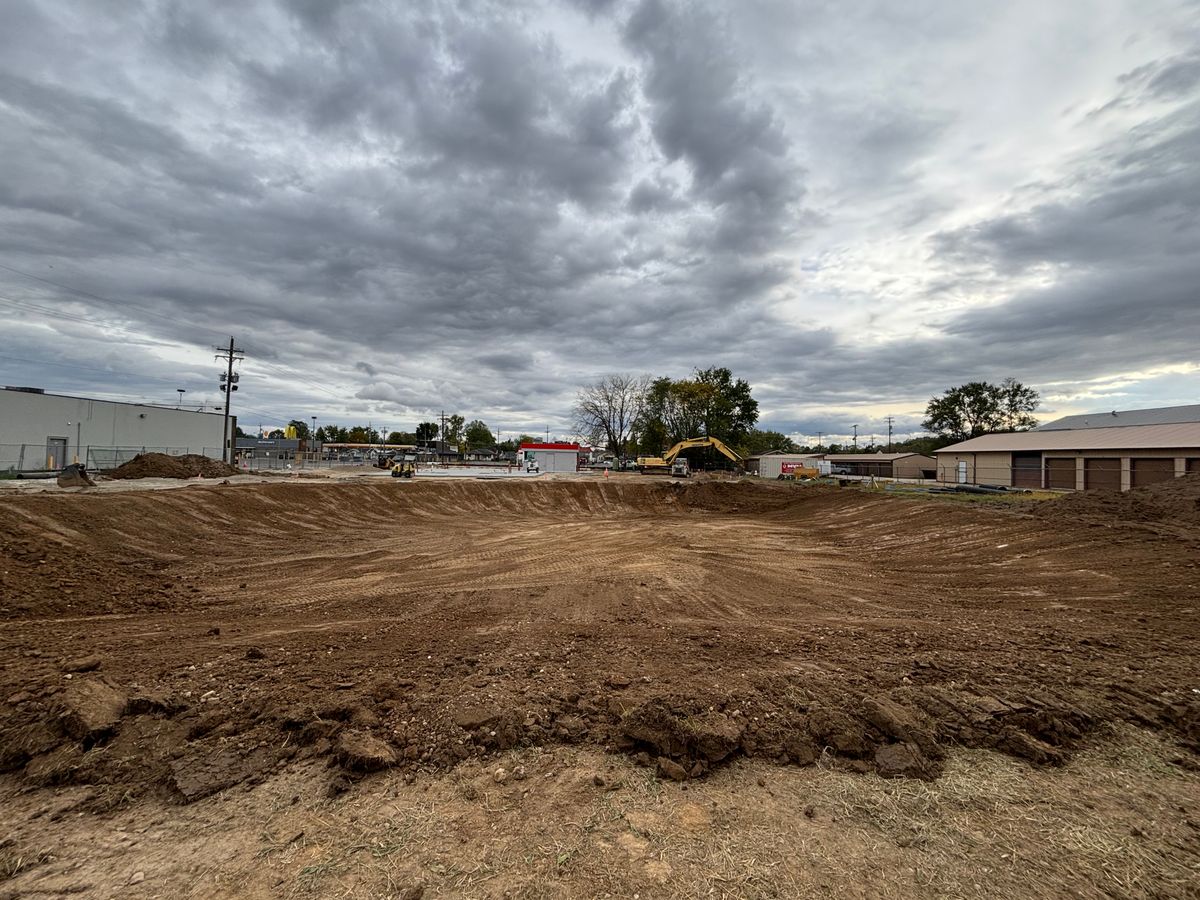 Detention and Retention Ponds for KW Earthworks in Connersville, IN