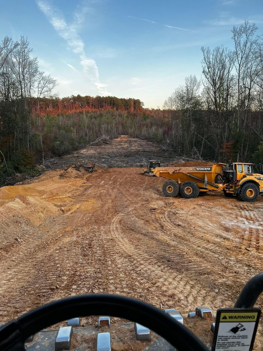 Site Preparation for DC Construction Company LLC in Clanton, AL