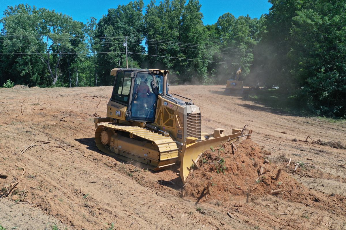 Grading for Cone Grading and Land Clearing in Summerfield, NC