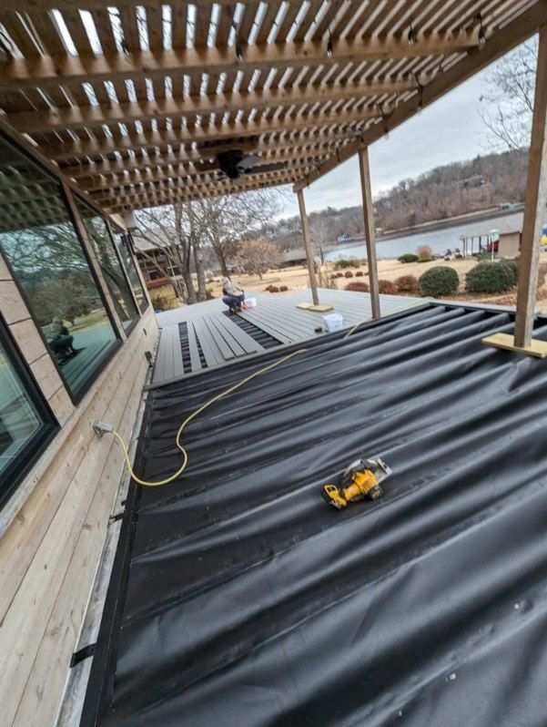 Under Deck Waterproofing for NWA Custom Decks & Builds in Bentonville, AR