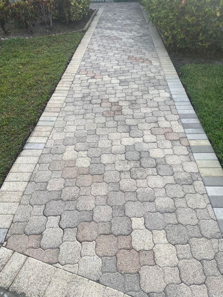 Concrete Cleaning for AJ's Pressure Cleaning & Painting in Pembroke Pines, FL