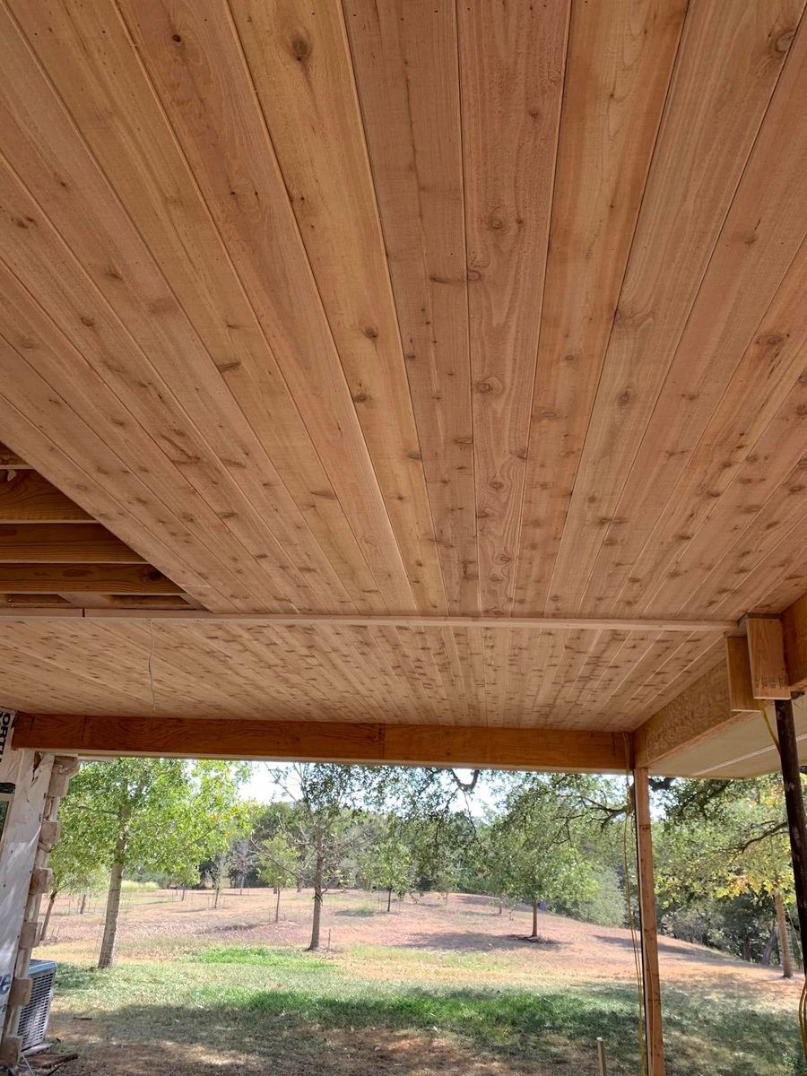 Porch and Pool Decks for Heart of Texas Building and Framing in Waco, TX