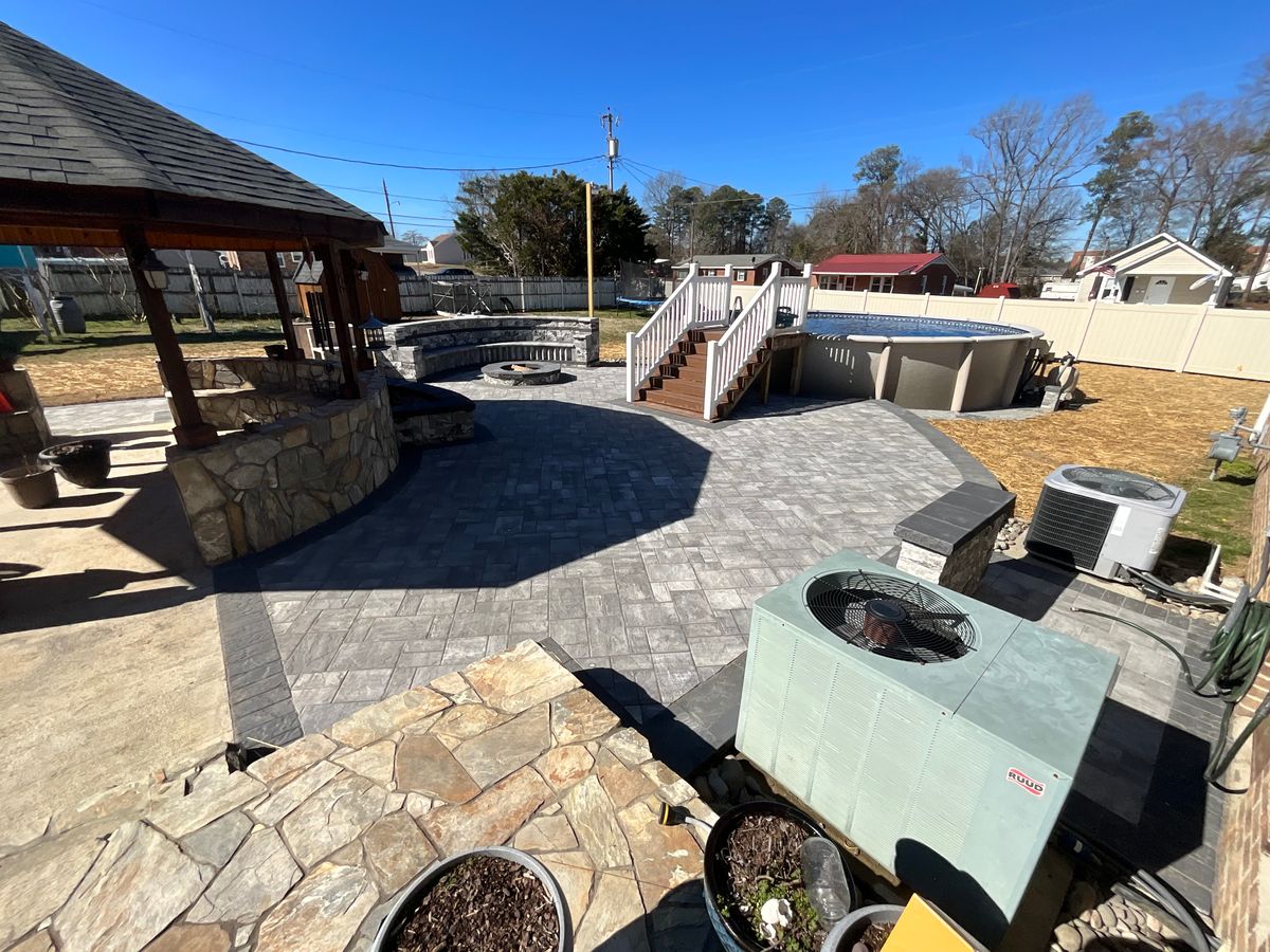 Hardscape Installation for RA Lawn Care, Landscape & Hardscape in Littleton, NC