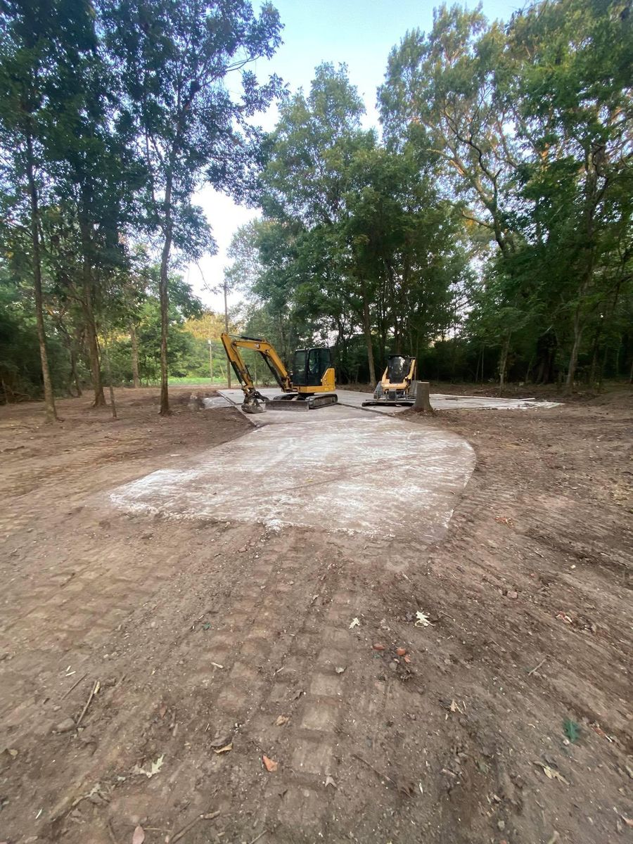 Construction for Daniel's Dumpsters & Land Improvements in Monroe, LA