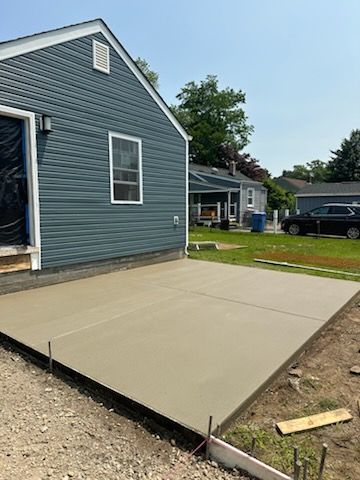 Concrete Slab Construction for GV Concrete LLC in Cherry Hill Township, NJ