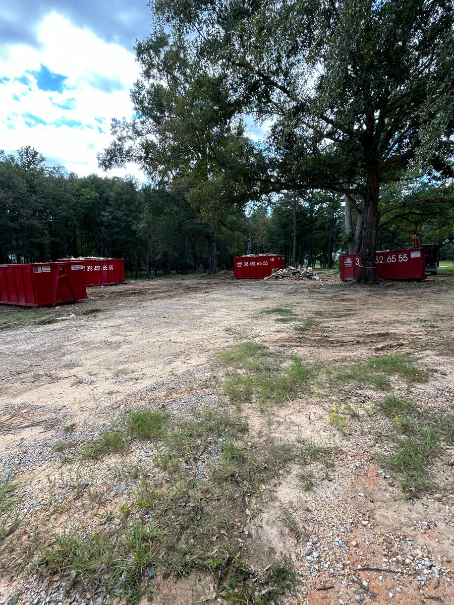 Demolition & Roll Off Rentals for Lambert Equipment Services in Hessmer, LA