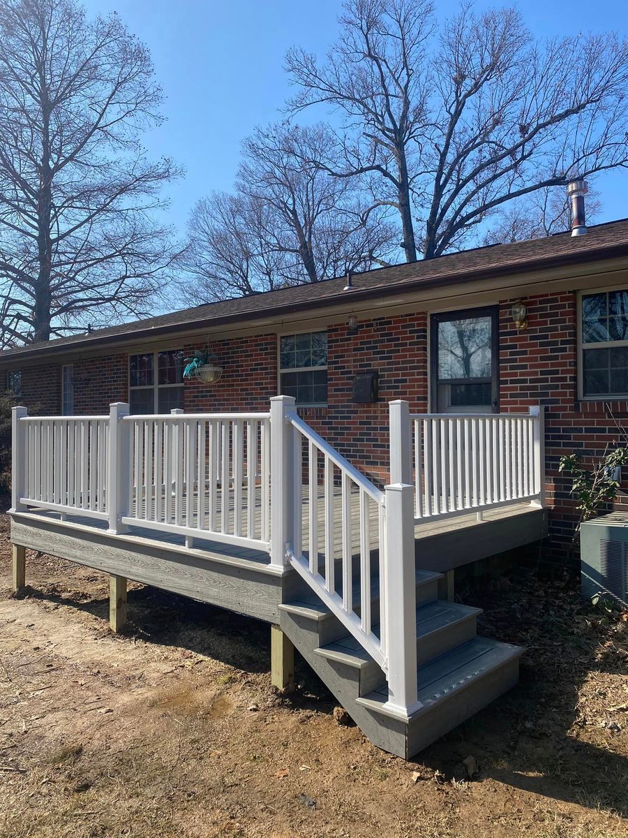 Deck & Patio Installation for Iron Ridge Builders in Bloomfield, MO