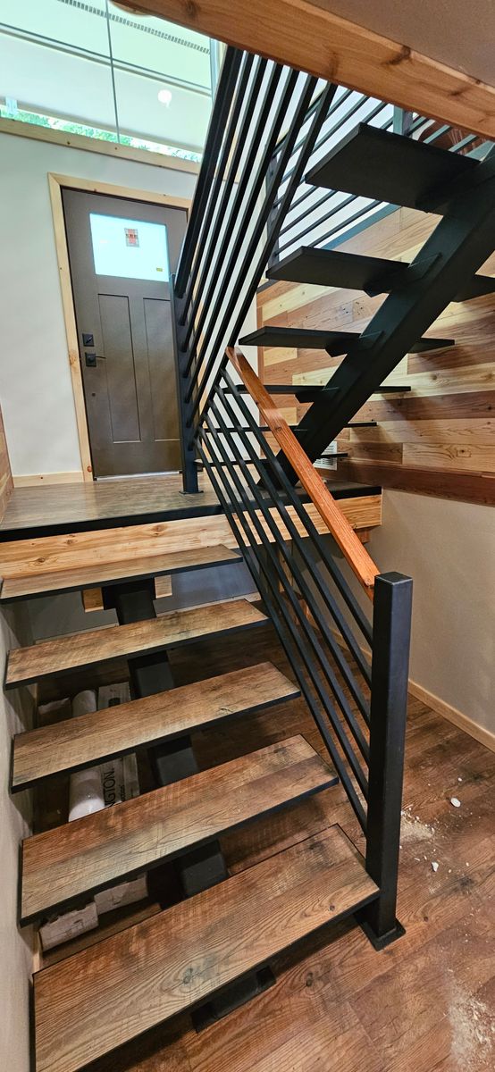 Custom Stairways for Timber Concepts  in Oconto, WI