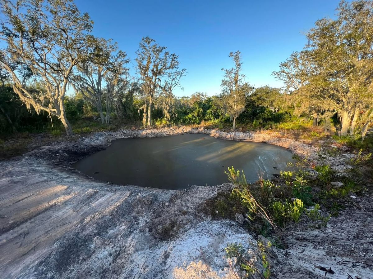 Pond Excavation for Windspirit Land Services in Hillsborough County, FL