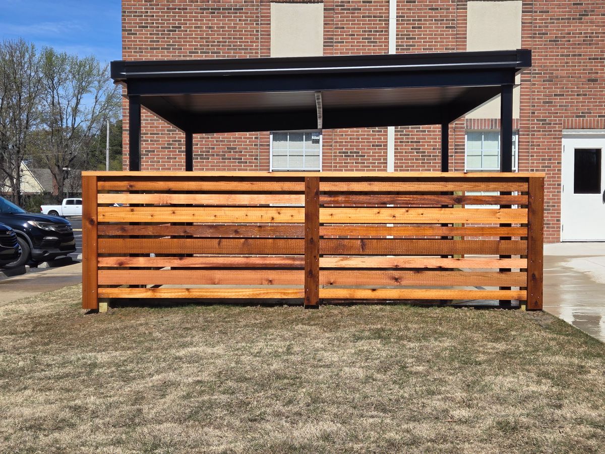 Fence Staining for Patriot Fence  in Oakland, TN