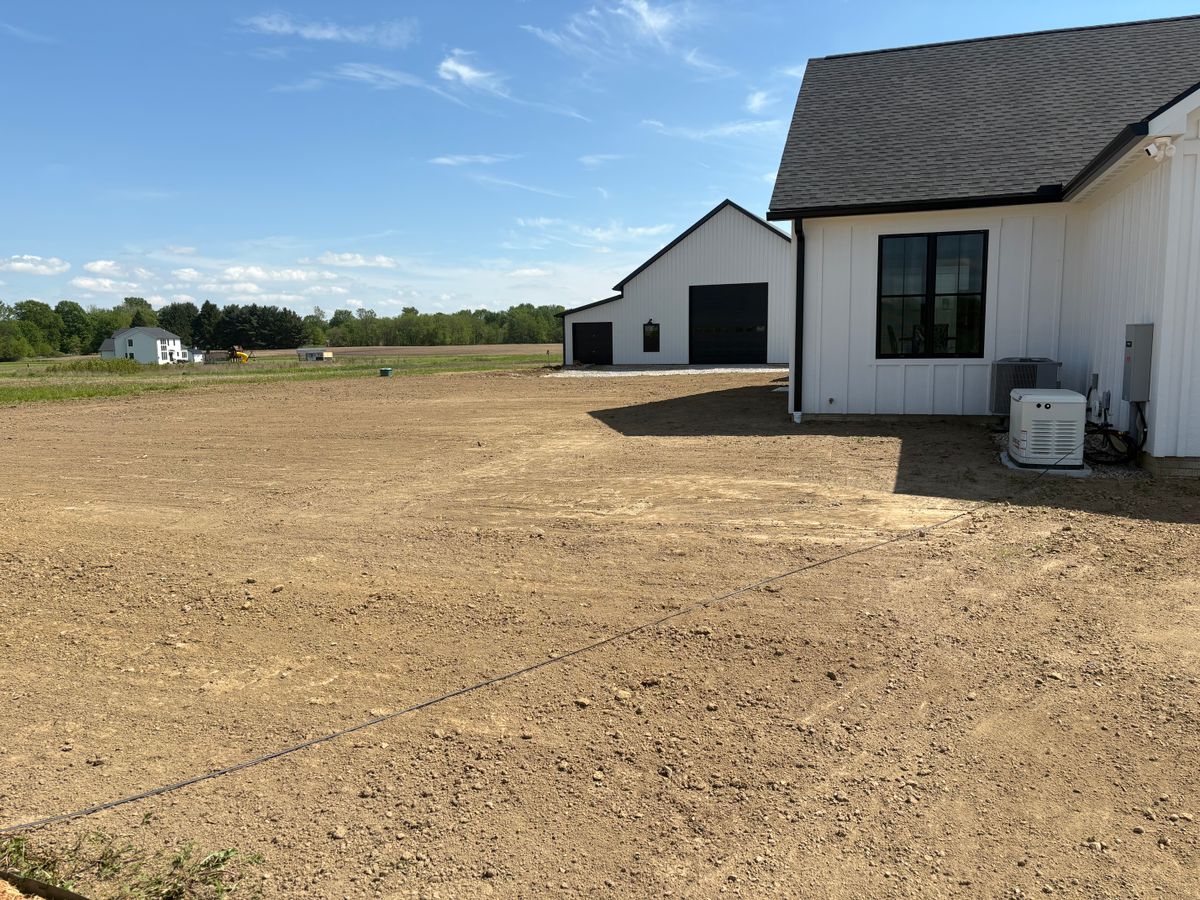 Grading for ASC Excavating LLC in Lucas, OH