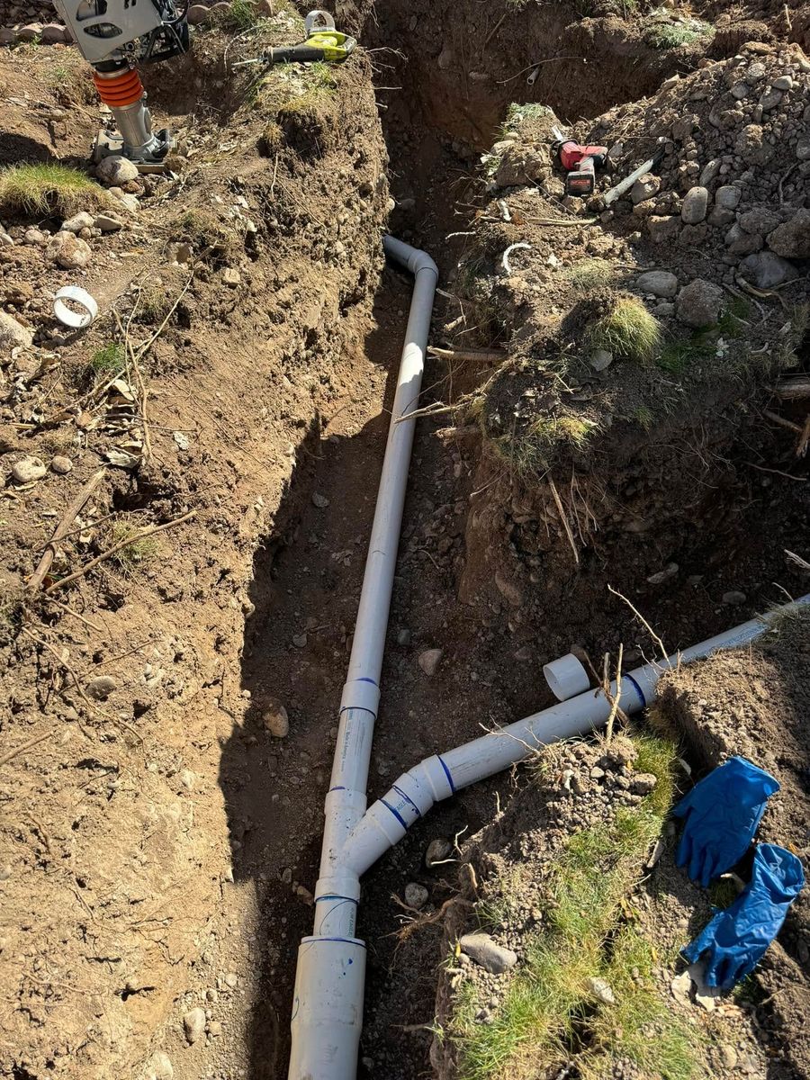 Sewer & Water Lines for West Creek Excavation in Montrose, CO